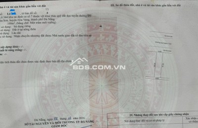 Bán dãy trọ đường HOÀNG PHÊ, khu TĐC Hòa Sơn 7